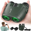 15x25 Compact Binoculars for Adult Kids (green)
