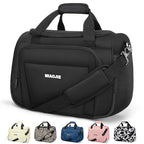 Underseat Carry On Luggage Bag (Black / 16IN)