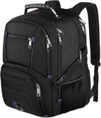 Extra Large 50L Travel Laptop Backpack (Blue)