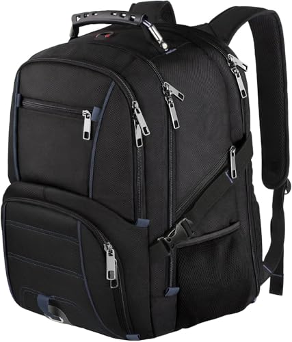 Extra Large 50L Travel Laptop Backpack (Blue)