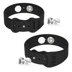 Motion Sickness Bracelets Wristband Sea Sickness for Adult Kids & Pregnant Women (C-02-black)