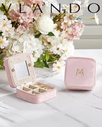 First Mothers day Gifts for New Mom (Pink / Letter M)
