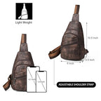 Sling Bag Crossbody Bags (Coffee)