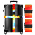 Luggage Straps for Suitcases TSA Approved (Tie-Dye)