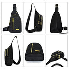 Small Crossbody Bags for Women Travel (Black)