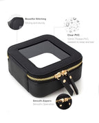 Clear Makeup Bag (N-Black)