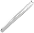 Multicolor Professional Grooming Scissors for Personal Care Facial Hair Removal and Ear Nose Eyebrow Trimming Stainless Steel Fine Straight Tip Scissors 3.9 Inch (Siver Tweezers)