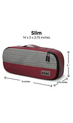 Slim Packing Cubes for Travel 5pc Set (Multicolor / Slim)