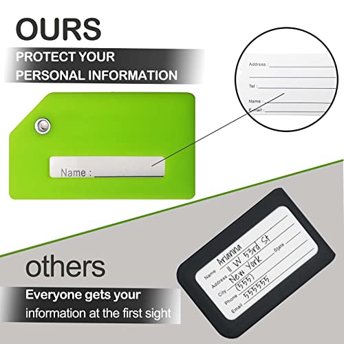 Luggage Tags for Suitcases (Green)