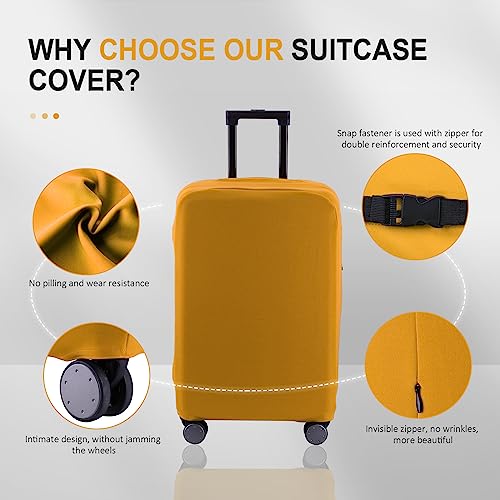 Travel Luggage Cover (Yellow / 30-31 inch)