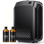 Waterless Essential Oil Diffuser with 2 x 100ML Oils (Black)