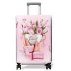 Travel Luggage Cover Suitcase Protector Fits 18 (Travel-6 / L(25-28in))