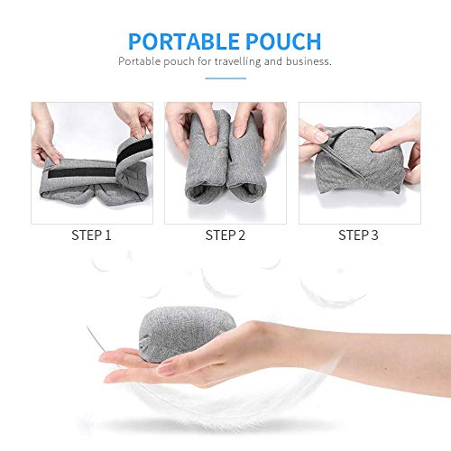 Cotton Sleep Eye Mask for Men (A-upgraded Nose Pad)