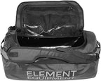 Trailhead Duffel Bag Shoulder Straps Waterproof Black (Medium 51 Liters / Black/Grey)