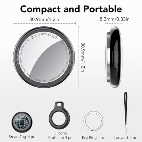 Apple MFi Certified Bluetooth Tracker Tags