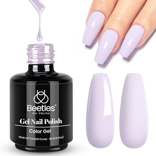 Beetles Purple Gel Polish (J - Creme Purple | Lilac Purple)