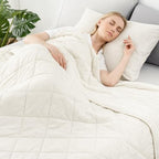 Cooling Blanket for Hot Sleepers King Size (Off White / King (108" x 90"))
