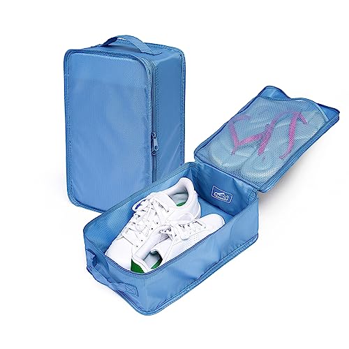 Travel Shoe Bags (Sea Blue / 8 Packs)
