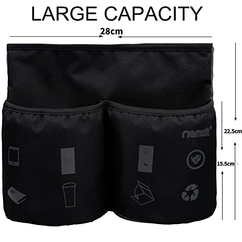 Luggage Travel Cup Tablet Holder (Tablet & Cup Holders: Black)