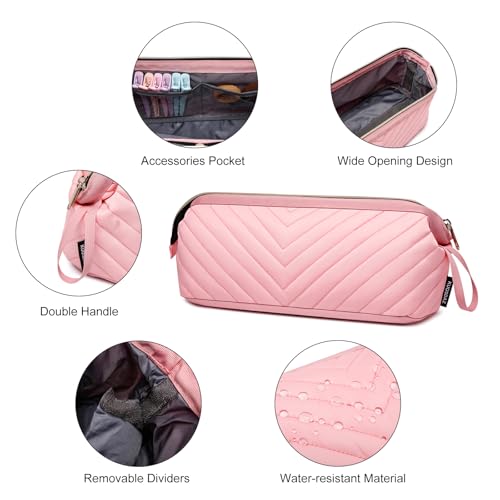 Hair Tools Travel Bag for Shark Flexstyle Dyson (Pink)