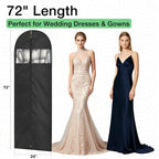 Dress Bags for Gowns (72''- 1 Pack)
