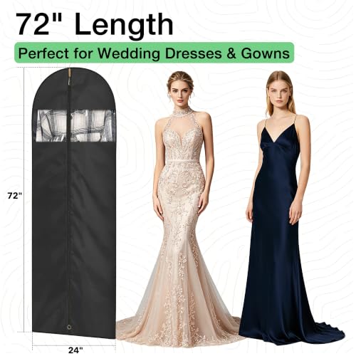 Dress Bags for Gowns (72''- 1 Pack)