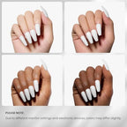 Beetles White Gel Polish Set (A - Creme White | 2Pcs White)