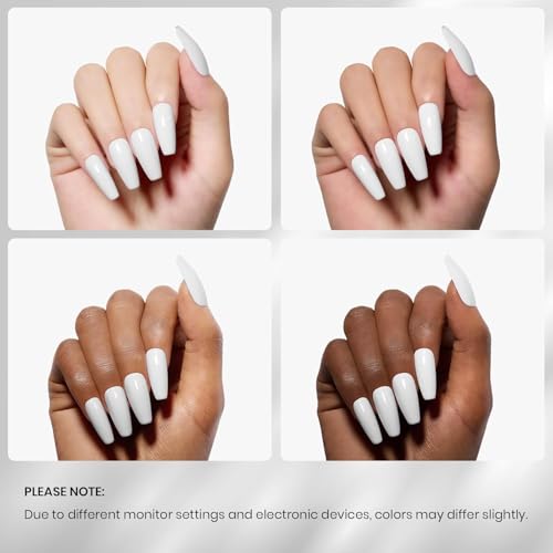 Beetles White Gel Polish Set (A - Creme White | 2Pcs White)