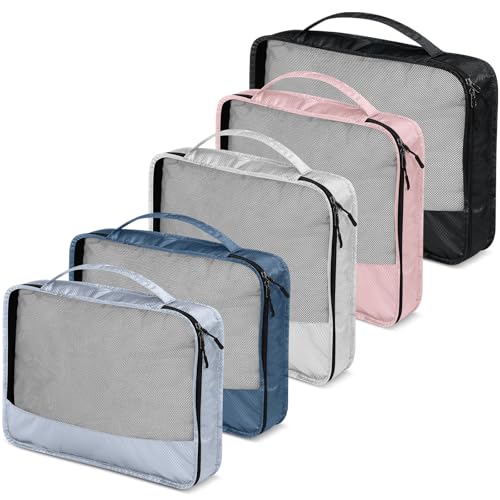 Packing Cubes for Suitcase Large Organizer Bags (Morandi / Mixed)
