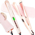 Pro Hair Straightener and Curler 2 in 1 (Pink)