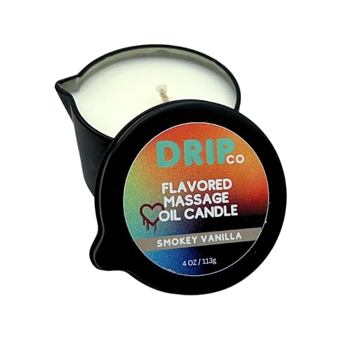 Drip Massage Candle 4 oz Smokey Vanilla (1 Count / Smokey Vanilla)