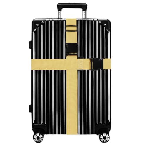 Luggage Straps for Suitcases TSA Approved (Cream)