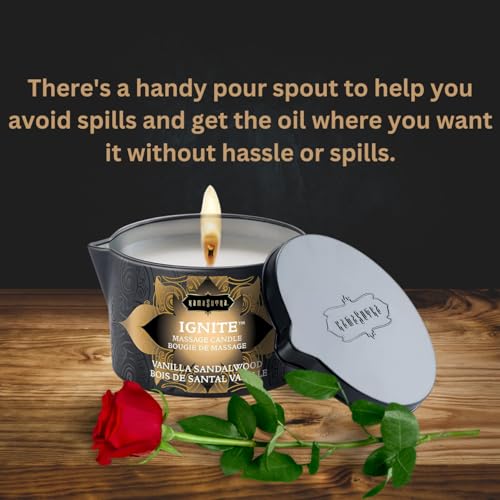 Ignite Massage Candle Vanilla Sandalwood