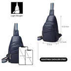 Sling Bag Crossbody Bags (Dark Blue)