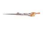 Cricket Centrix Roc-It Dog R 575 5.75” Professional Stylist Barber Hair Shears for Cutting - Precision Cast Convex Blade Hair Scissors, Offset Grip - Ideal for Hair Salon Use