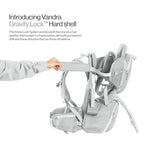 Glacier Scandinavian Hiking Baby Carrier Backpack (Glacier White)