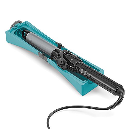 BTH-7045-630 2-in-1 Hot Sleeve Hair Care Tool Holder, Blue (Blue / 10.75" x 2.75" x 2")