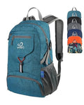 Small Lightweight Packable Backpack (A-teal Blue)