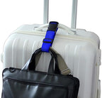 Luggage Straps for Suitcases (2Pcs Blue / 45 In Connect)