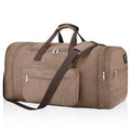 60L Canvas Duffle Bag for Men (Coffee / 60L)
