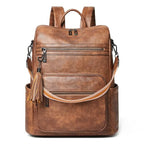15.6 inch Laptop Backpack for Women (Two-toned Brown)