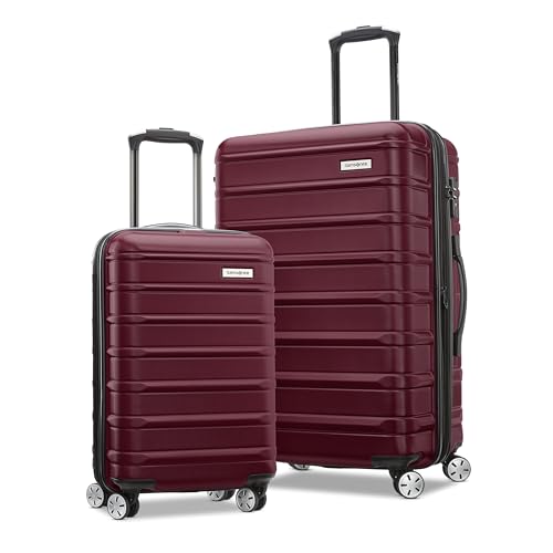 Omni 2 Hardside Expandable Luggage with Spinner Wheels (2-Piece Set (Carry-on/Medium) / Natural Merlot)