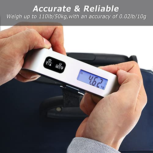 Luggage Scale (Silver 2PC)