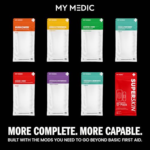 MyFAK PRO Tactical IFAK Trauma Kit & First Aid Kit with Tourniquet (Black / PRO)