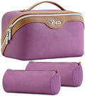 Travel Makeup Bag Organizer Cosmetic Bag (A-05-Purple)