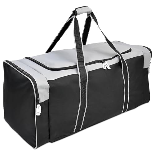 Heavy Duty Hockey Bag (36IN / XL 36" Grey)