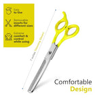 Dog thinning shears for dogs (Yellow Thinning Shears)