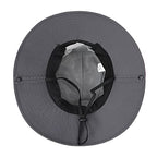 Womens Summer Sun Hat Beach Hat Wide Brim Outdoor UV Protection Hat Foldable Cool Mesh Ponytail Bucket Hat (6-7 / Grey)