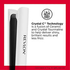 Crystal C + Ceramic Digital Hair Flat Iron (1 inch)
