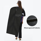 Garment Bags for Hanging Clothes (Black / 45''- 2 Pack)